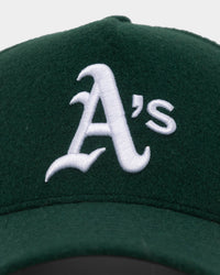 47 Brand Oakland Athletics Cliffside Offside DT Snapback Dark Green
