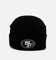 47 Brand San Francisco 49ers Harbor Cuff Knit Beanie Black