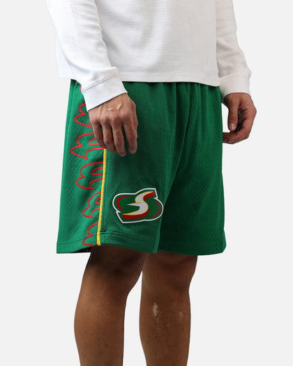 Mitchell & Ness Seattle Storm '07 Road Swingman Shorts Green