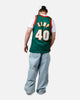 Mitchell & Ness Shawn Kemp Seattle SuperSonics #40 '95-'96 Road Swing Jersey Green