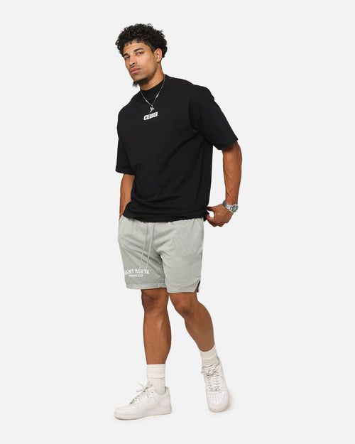Saint Morta Members Club Mesh Shorts Light Grey