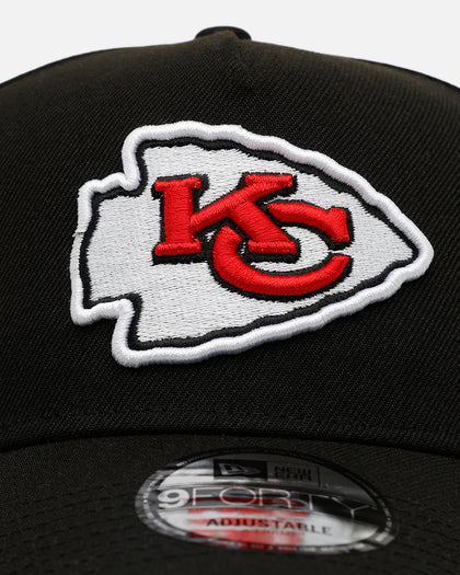 New Era Kansas City Chiefs 'Black And Team Color' 9FORTY A-Frame Snapback Black/Official Team Color