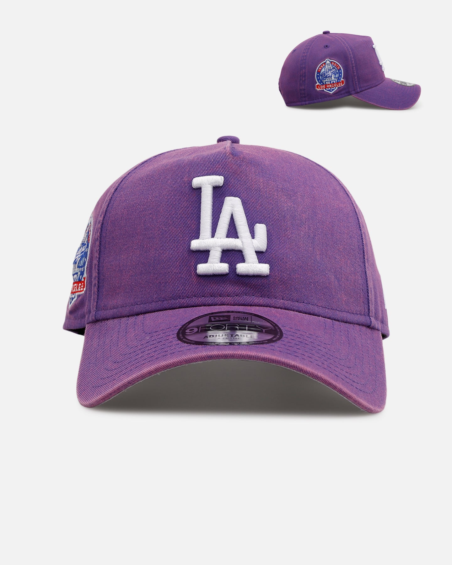New Era Los Angeles Dodgers 'Washed Purple' 9FORTY A-Frame
