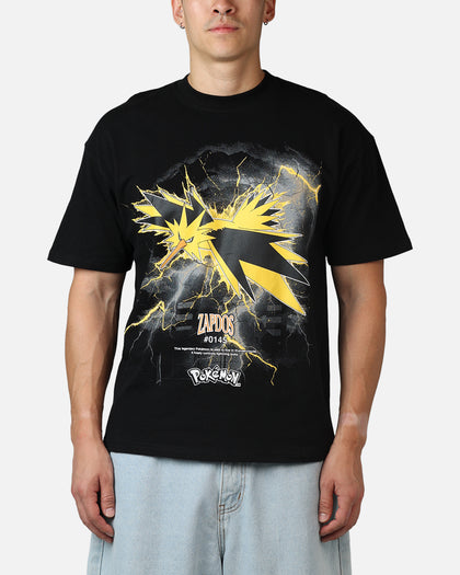 The Pokémon Collection by 73Studio Zapdos Legendary T-Shirt Black
