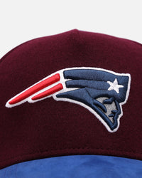 47 Brand New England Patriot 'Autumn Tones' Offside Strapback Maroon