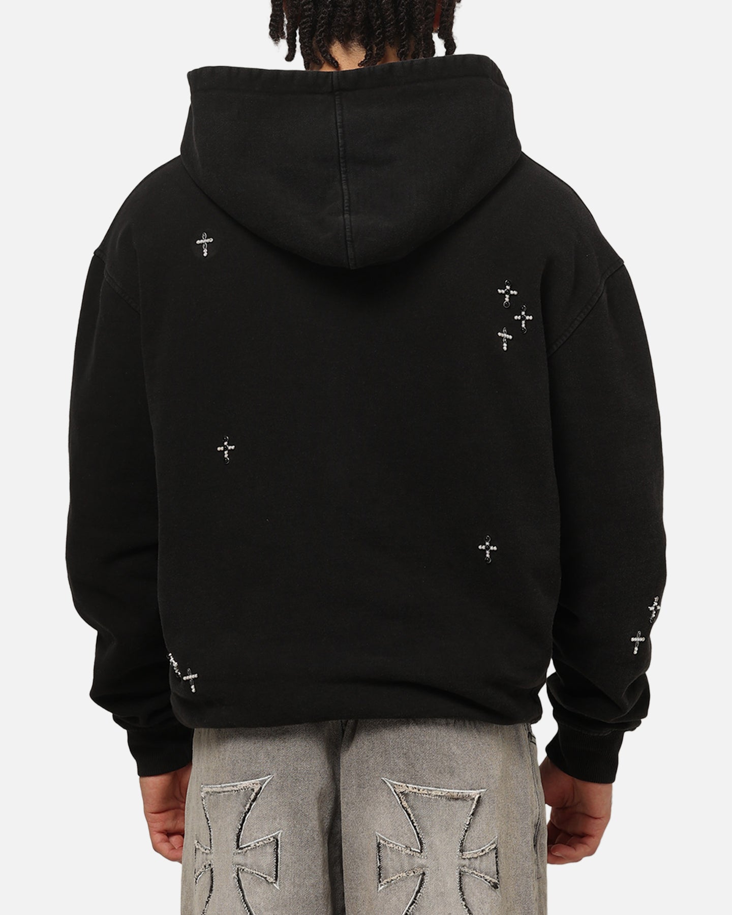 ☆mou☆様　ブラック Saint Morta Credo Zip Hoodie Black Wash | Culture Kings US