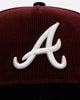 New Era Atlanta Braves 'Certified Lover 2.0' 9FORTY A-Frame Snapback Maroon