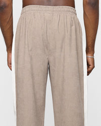 XXIII Charlie Wide Leg Pants Brown Combo Grey