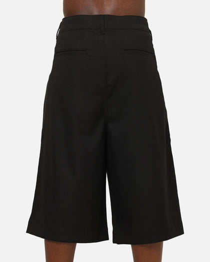 Carre Heritage Pleated Shorts Black