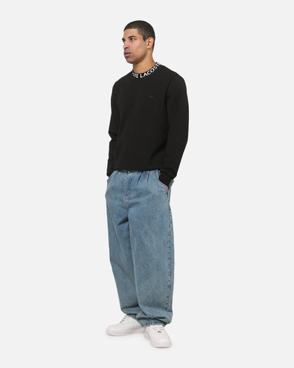Lacoste Everyday Tech Crewneck Black
