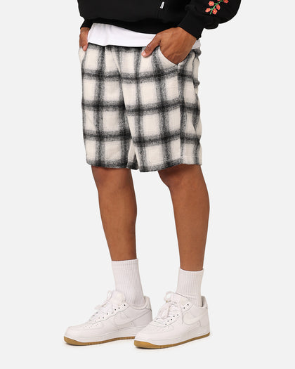 Carre Daily Shorts Grey Plaid