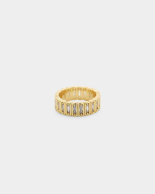 Raising Hell Women's Light Catcher Ring Gold