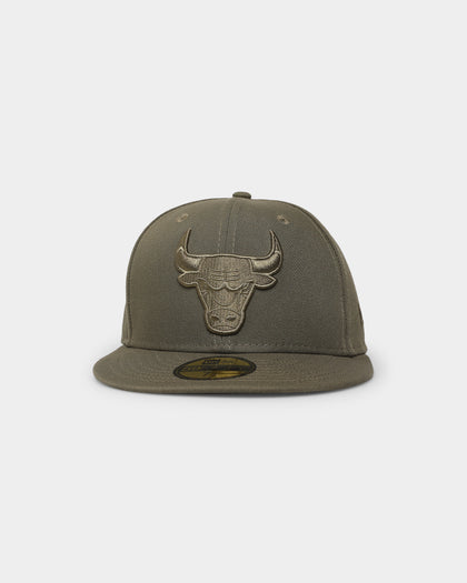 New Era Chicago Bulls 'Core Olive Tonal' 59FIFTY Fitted Olive