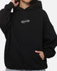 Carre Orbit Hoodie Solid Black