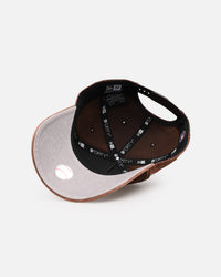 New Era New York Yankees 'Washed Walnut' 9FORTY A-Frame Snapback Walnut