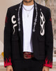 Loiter Western Blazer Jacket Black