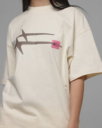 Loiter Hybrid Premium T-Shirt Beige