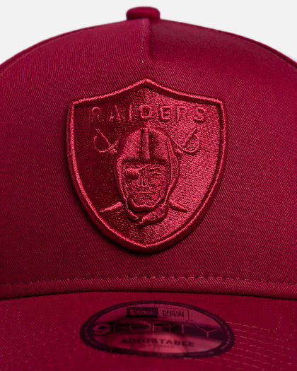 New Era Las Vegas Raiders "Cardinal Tonal" 9FORTY A-Frame Snapback Cardinal