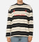Carre Collective Stripe Long Sleeve T-Shirt Black/Off White