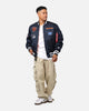 New Era X Alpha Series X NFL Chicago Bears MA-1 Bomber Jacket Navy/Orange