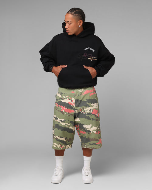 Loiter Hybrid Patch Shorts Camo