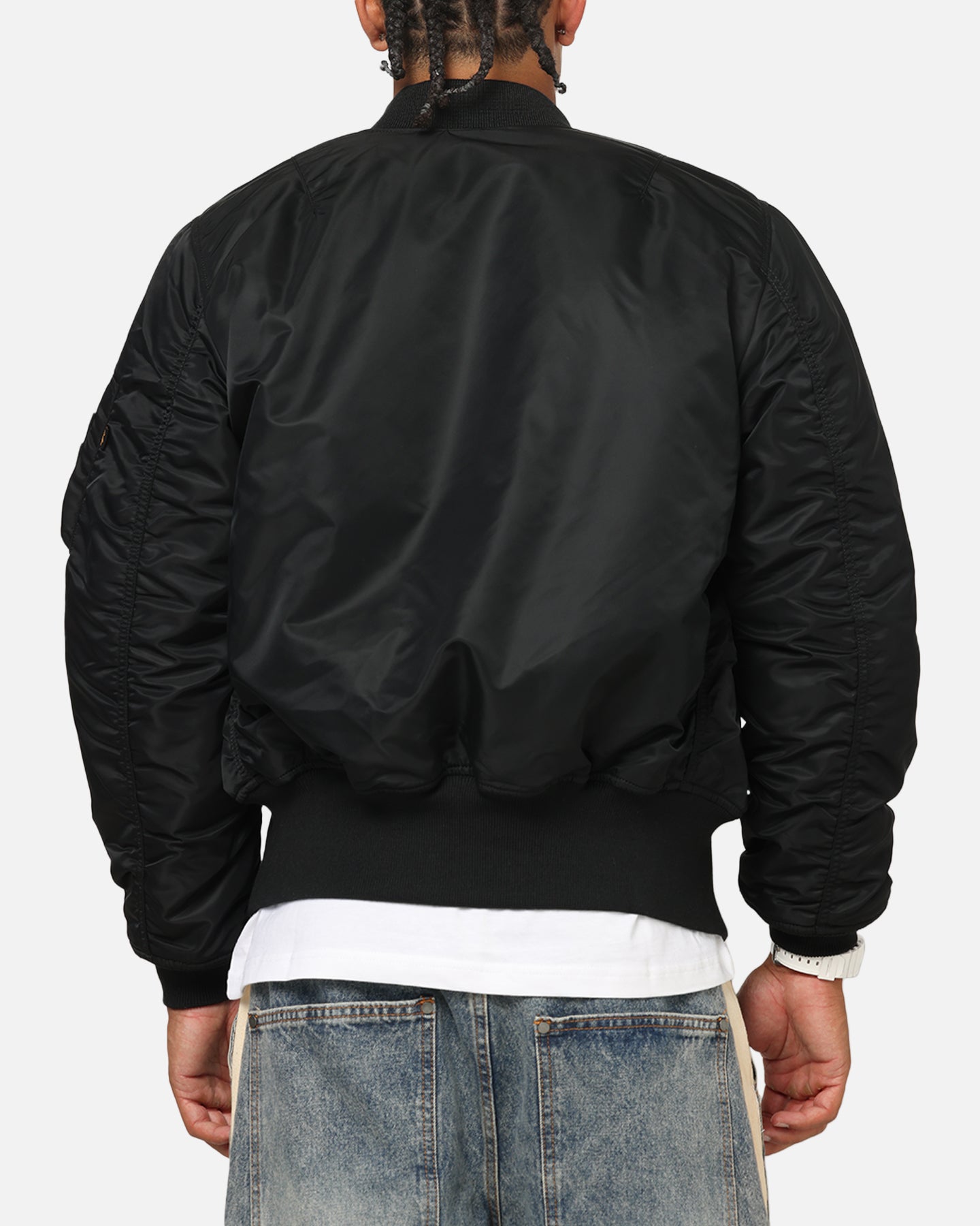Alpha Industries Alpha MA-1 Flight Jacket Black | Culture Kings US