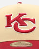 New Era Kansas City Chiefs 'Vintage' 9FORTY A-Frame Snapback Vegas Gold