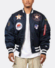 New Era X Alpha Series X MLB Houston Astros MA-1 Bomber Jacket Navy