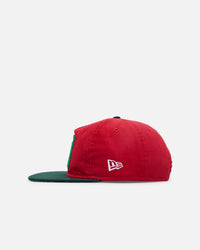 New Era Mexico National Baseball Team 'Mexican Cord Golfer' Corduroy Golfer Snapback Red/Green