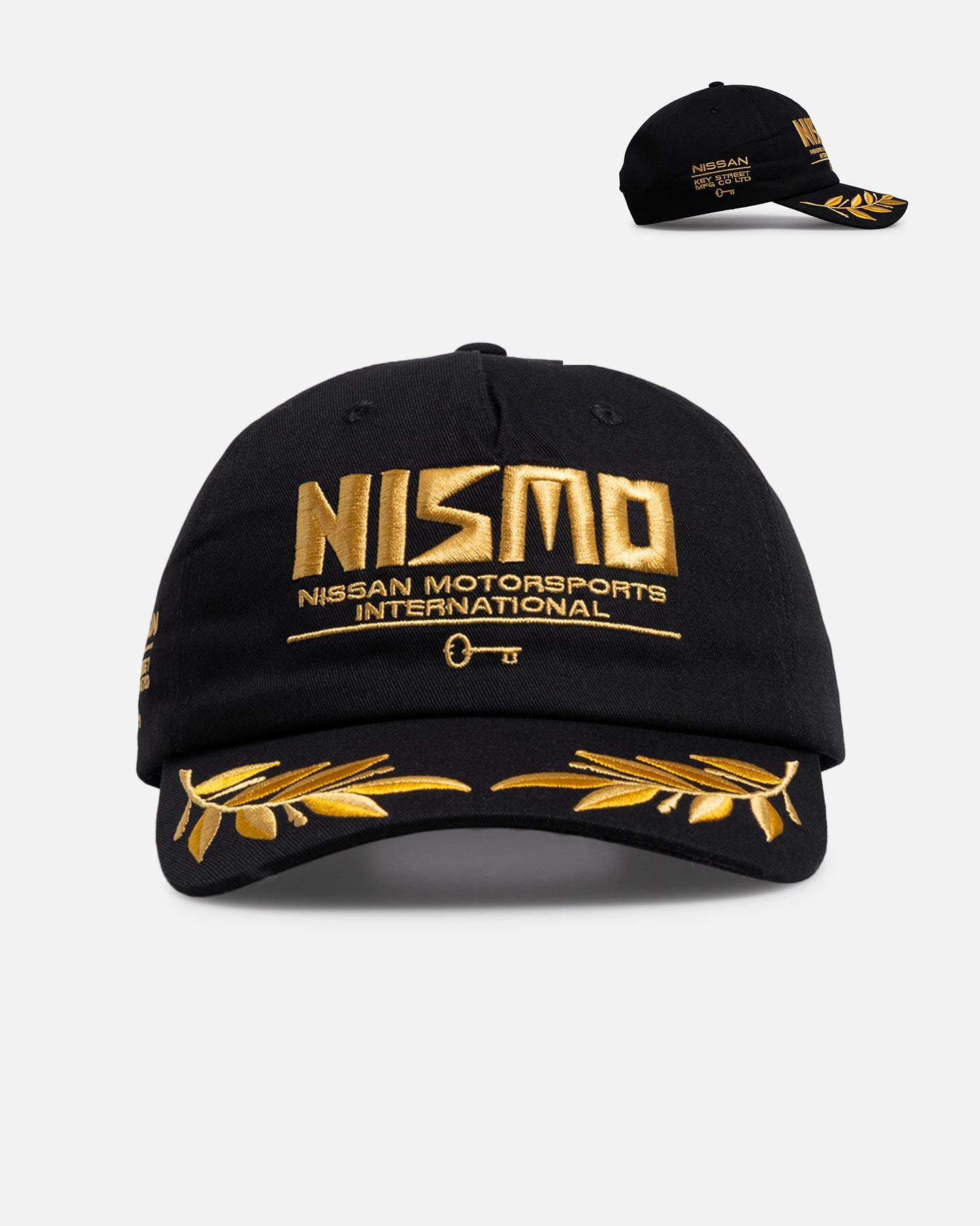 Key Street Nissan Nismo Wreath Snapback Hat Black | Culture Kings US