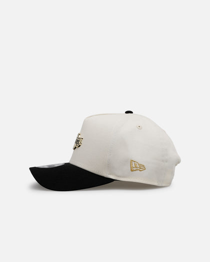 New Era Los Angeles Lakers 'Gold Logo' 9FORTY A-Frame Snapback White/Black/Green