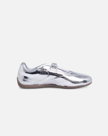Reebok Women's Ultra Lo Mary Jane Silver/White