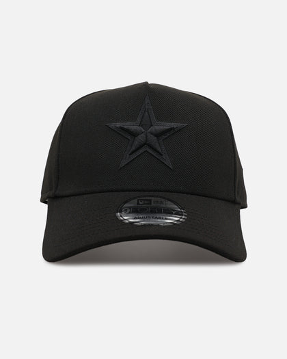 New Era Dallas Cowboys 'Black On Black' 9FORTY A-Frame Snapback Black/Black