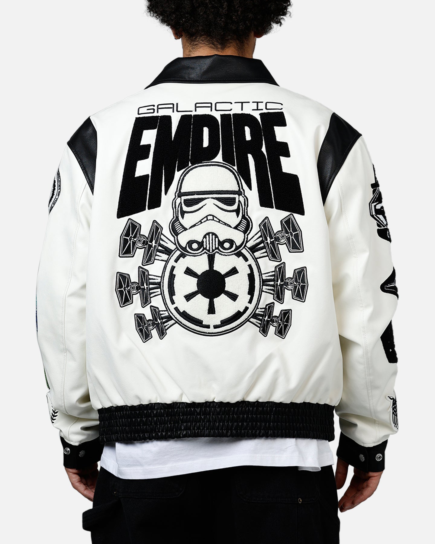 Jeff Hamilton X Star Wars Galactic Empire Jacket White/Black