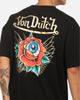 Von Dutch Flower Eye T-Shirt Black
