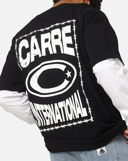 Carre C-Star Long Sleeve T-Shirt Black/White