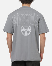 Bleacher Athletic New Zealand Warriors NRL Attrition Solid T-Shirt Grey