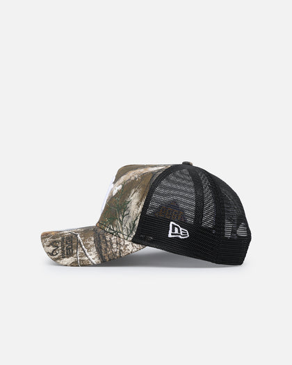 New Era New York Yankees 'Real Tree' 9FORTY A-Frame Trucker Snapback Real Tree