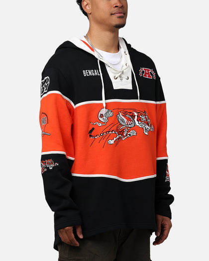 47 Brand Cincinnati Bengals NFL + Legacy Lacer Hoodie Jet Black