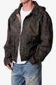 MNML Overdyed Hooded Jacket Camo