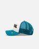 New Era Jacksonville Jaguars 'Team Motto' 9FORTY A-Frame Trucker Snapback Official Team Colors
