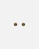 Guess Mainline South Alameda Dagger Coin Earrings Yellow Gold