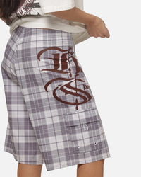 Worship Catharsis Long Boardshorts Light Grey