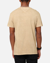 Tommy Jeans Regular Vintage Varsity T-Shirt Tan