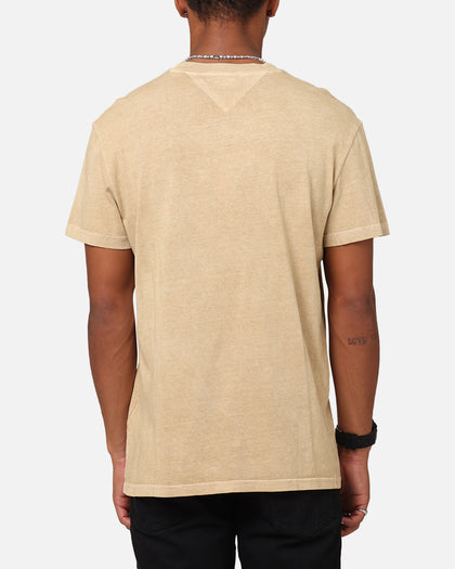 Tommy Jeans Regular Vintage Varsity T-Shirt Tan