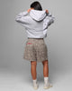 Loiter Pin Line Premium Hoodie Grey Marle