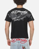 Ed Hardy Wake Up T-Shirt Washed Black