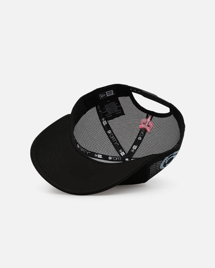New Era Fox Racing X Culture Kings 9FORTY A-Frame Trucker Snapback Black