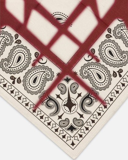 Loiter Spray Bandana White