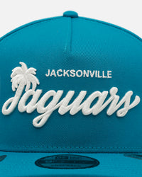 New Era Jacksonville Jaguars 'Local Play' 9FIFTY A-Frame Snapback Official Team Colors